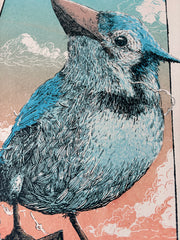Get up on this - 12in x 24in Screenprint
