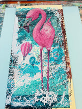 Mono Print (Flamingo 1) 10122025