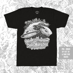 Shag Harbour UFO Incident T-Shirt - Hand-Printed on Organic Cotton/Poly Blend