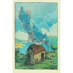 There's a bird up there! - Screenprint