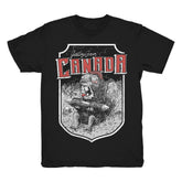 Zombie Beavers T-Shirt - Hand-Printed on Organic Cotton/Poly Blend