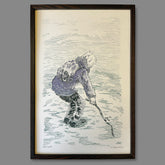 The Password is ST1CK - 24in x 12in Silkscreen Print