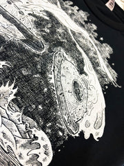 Shag Harbour UFO Incident T-Shirt - Hand-Printed on Organic Cotton/Poly Blend