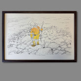 The Fever, the ardor, the delight! - 16in x 24in Silkscreen Print