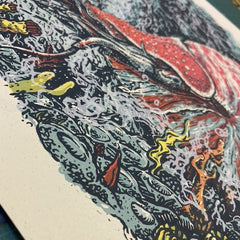 NAUTILUS - 12” x 12” Silkscreen Print