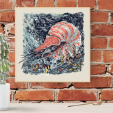 NAUTILUS - 12” x 12” Silkscreen Print