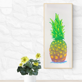 Neon Pinapple - Screenprint