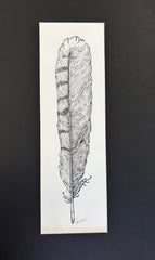 Feather - Framed Original