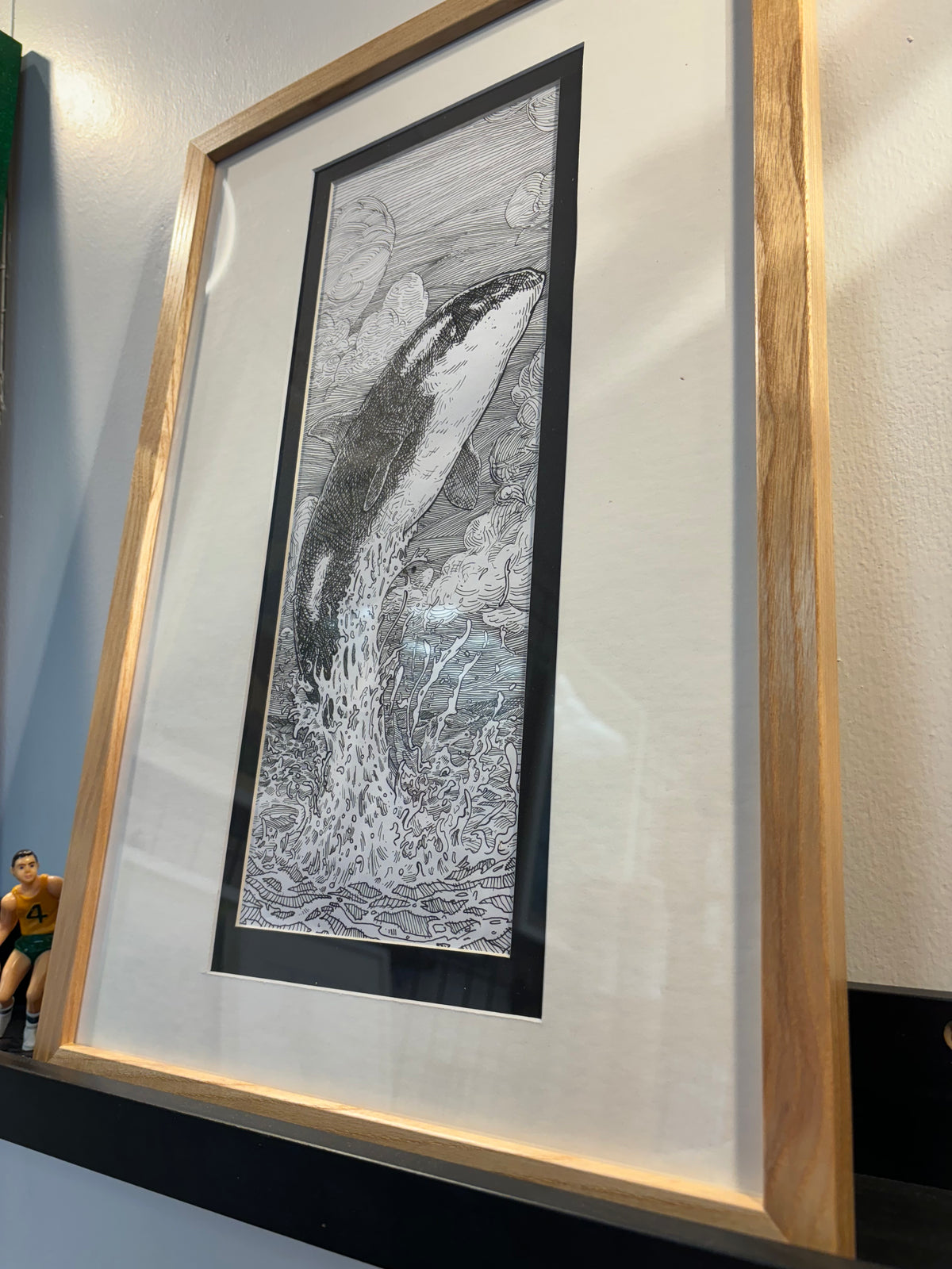 Orca Whale! - Framed Original