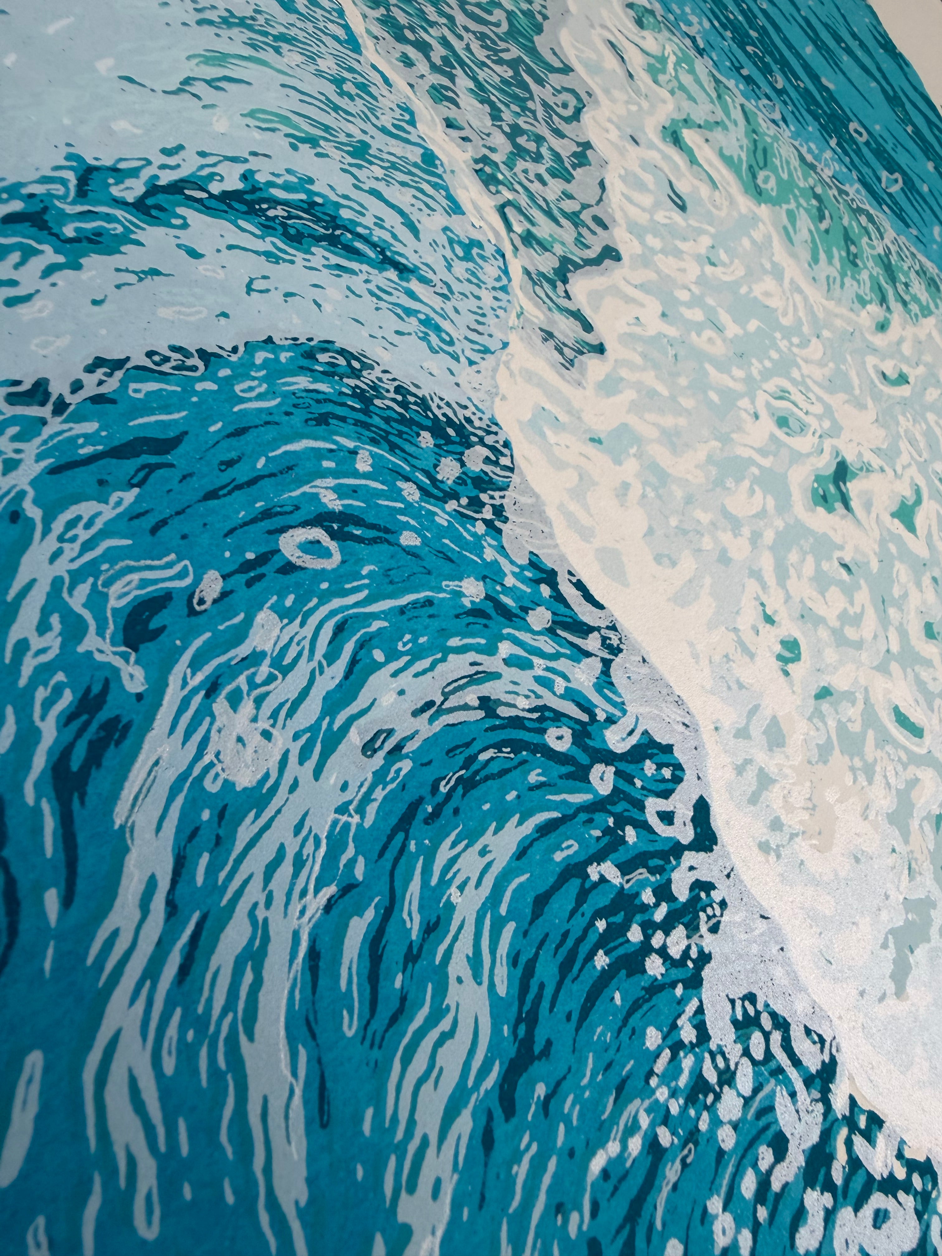 Johnny Utah - 18 in x 24 in Silkscreen print