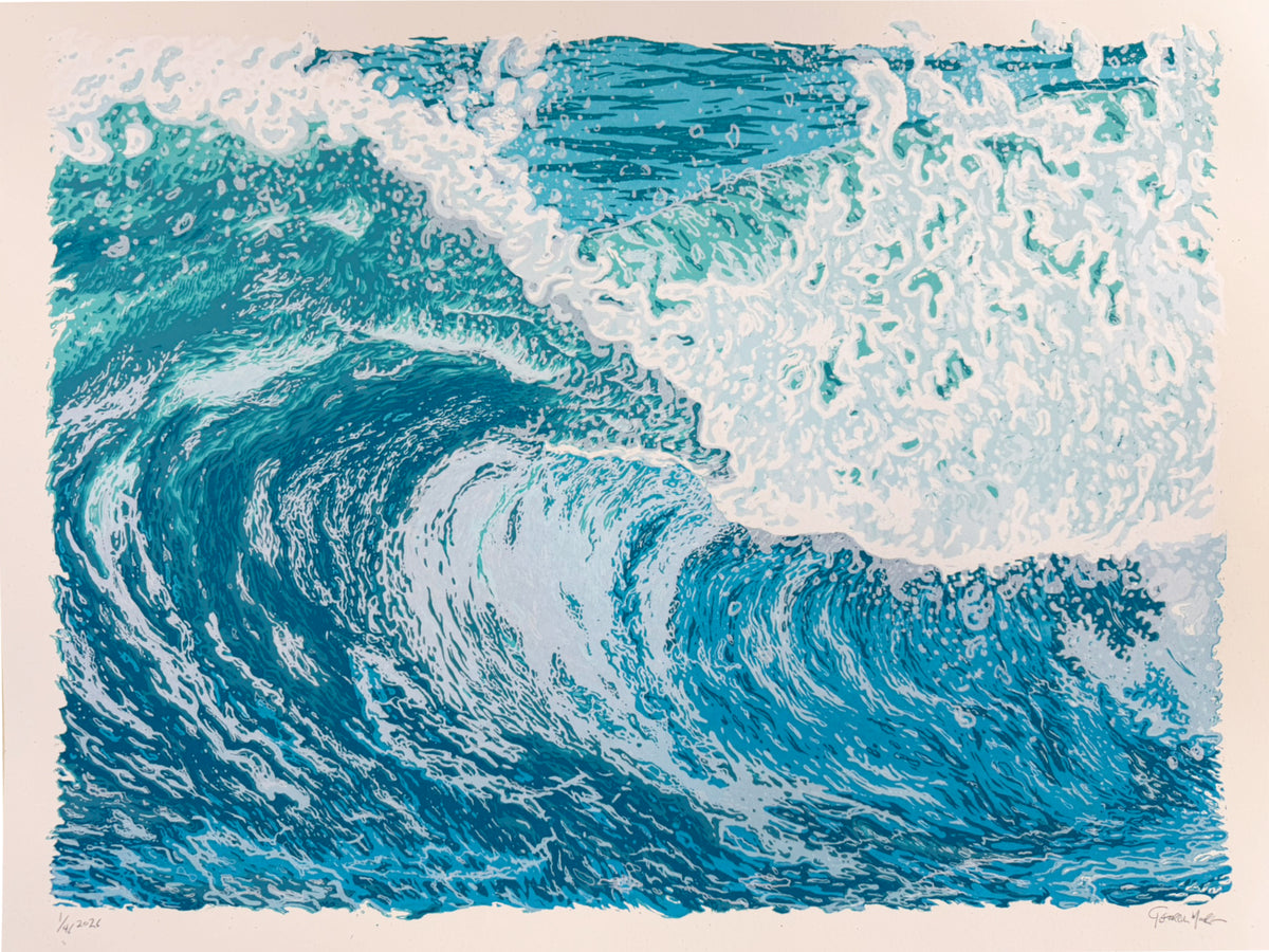 Johnny Utah - 18 in x 24 in Silkscreen print