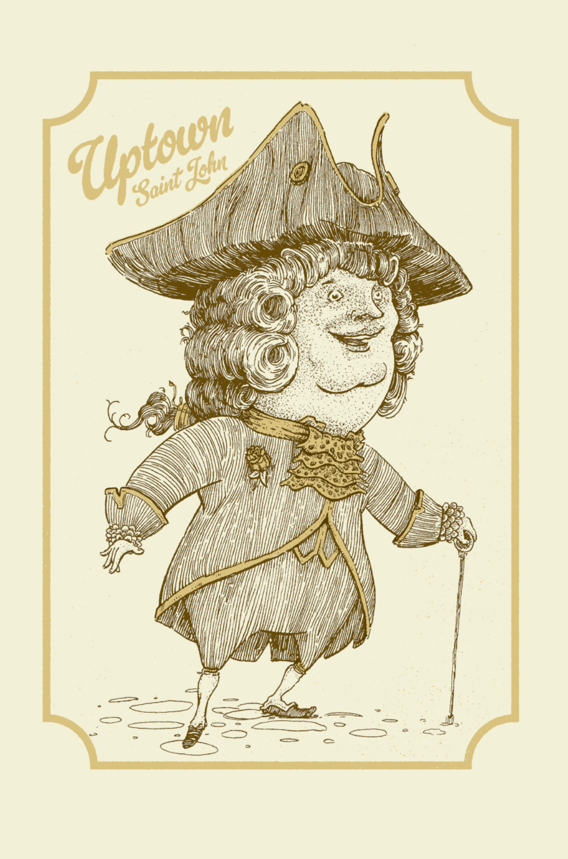 Lil’ Loyalist - Silkscreen Print