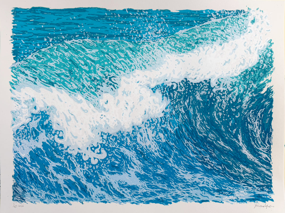 Bodhi - 18 in x 24 in Silkscreen print