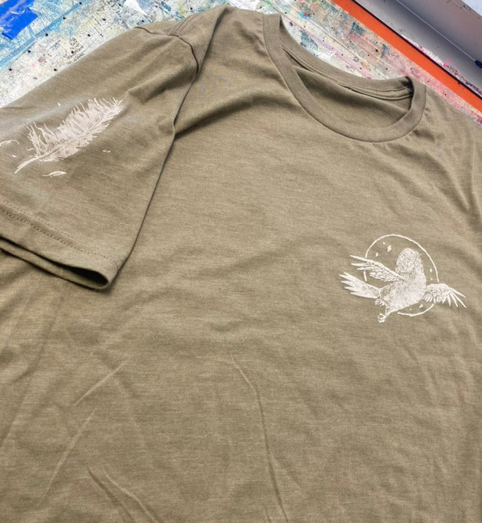 Circle of Owls Screenprinted T-Shirt