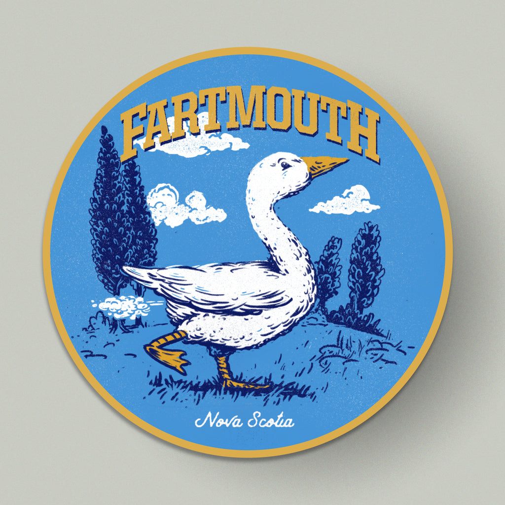 Fartmouth, Nova Scotia Sticker