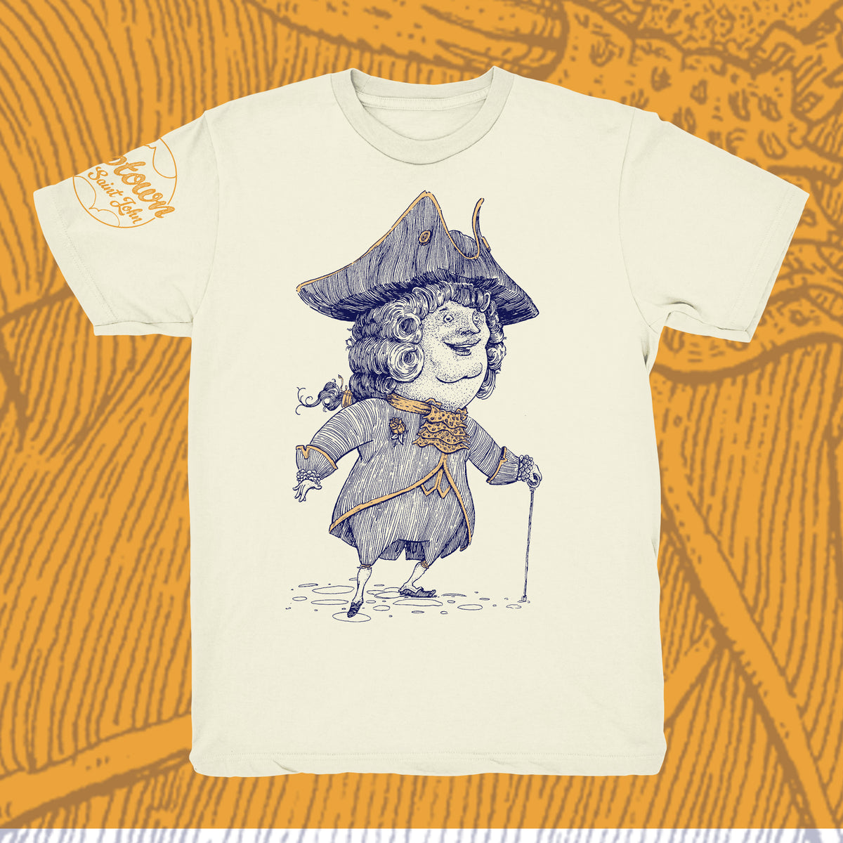 Lil’ Loyalist T-Shirt - Hand-Printed on Organic Cotton