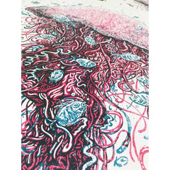 Jellyfish - 16 x 20 Silkscreen Print