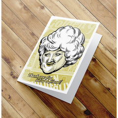 Thank You for being a friend -  Golden Girls Thank You Cards - Dorothy