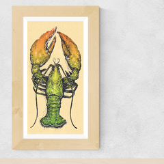 Lobster - 12 x 24 Silkscreen Print