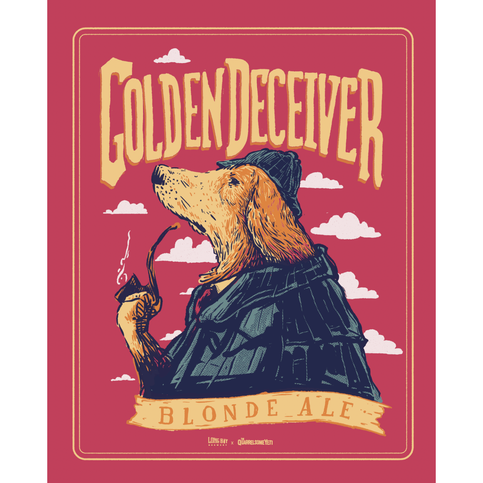Long Bay Brewing Poster Series - Golden Deciever
