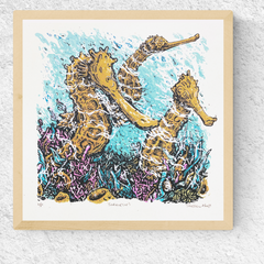 Seahorsies - Screenprint