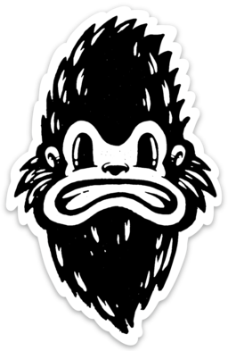 Yeti Logo Sticker